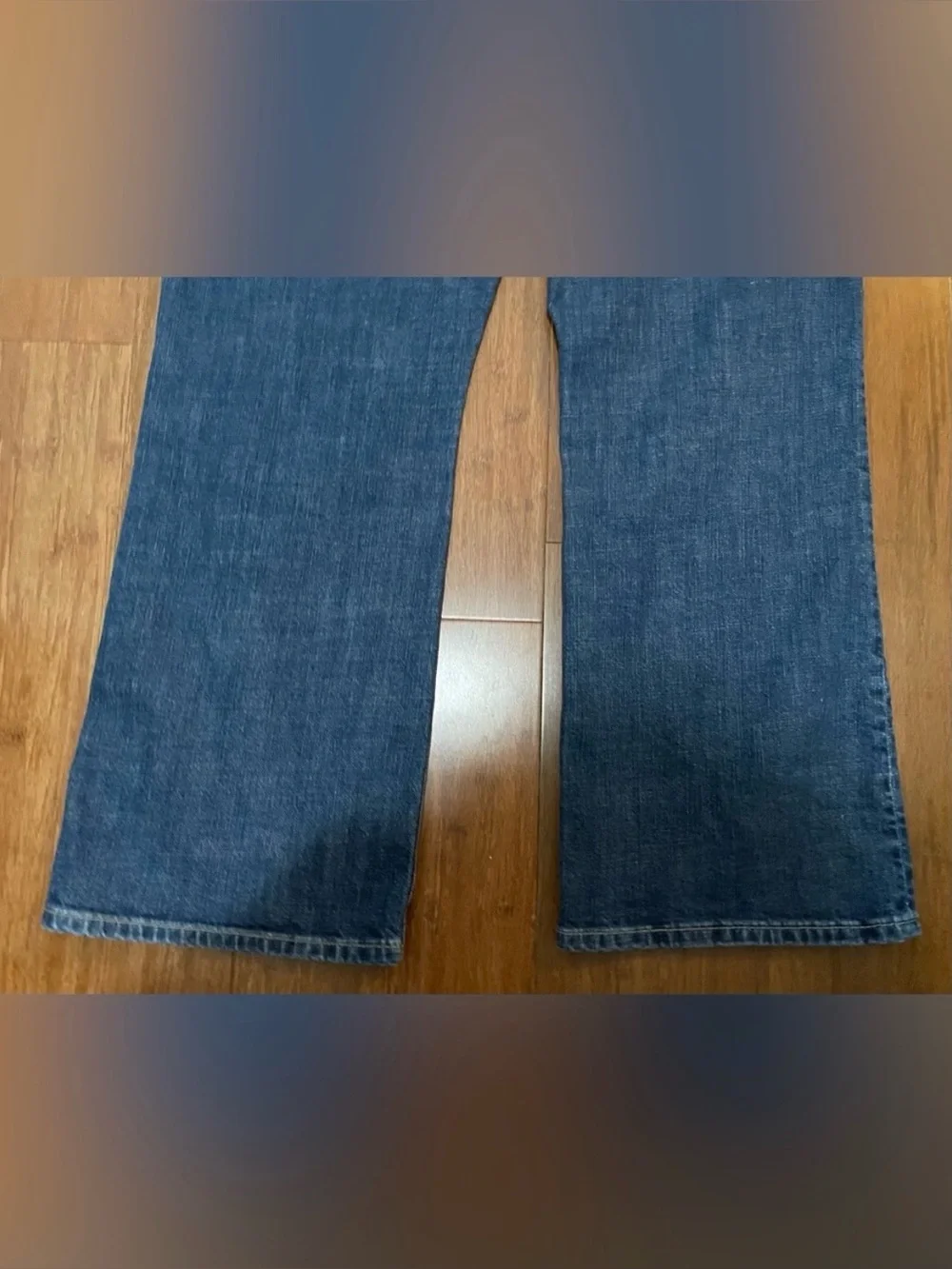 La Ligne Jeans 31 Blue Ankle Bootcut Classic Luxury